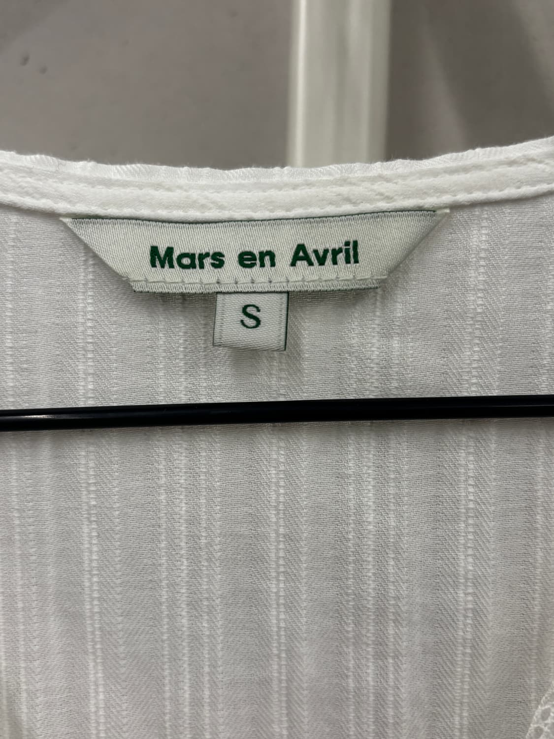 Mars en Avril 프릴 블라우스 S 상품이미지4