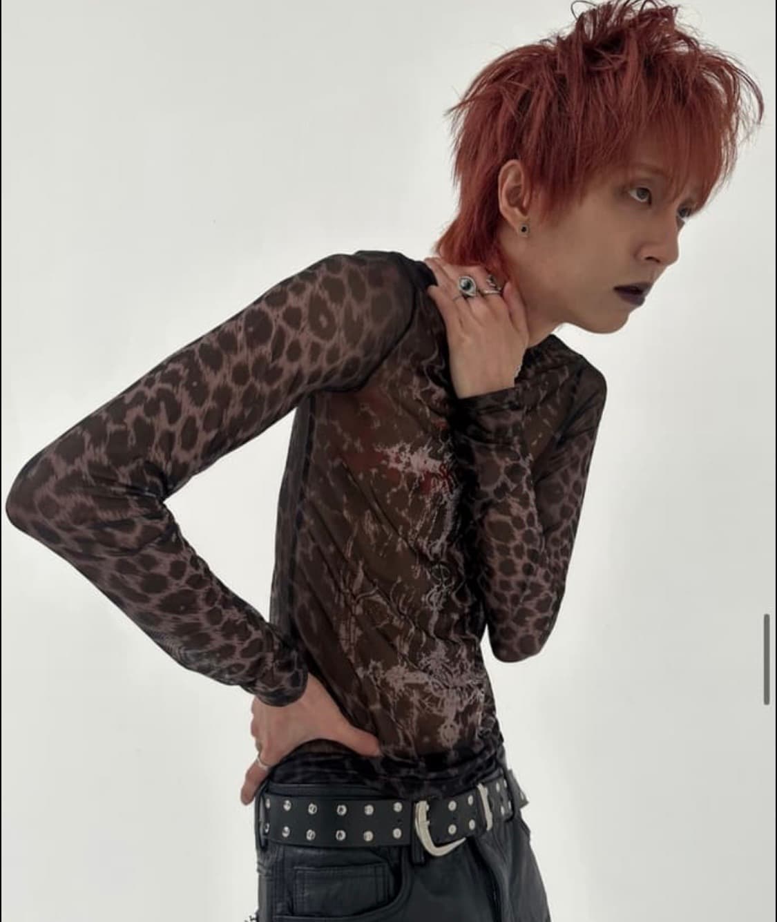 Skoot 매쉬 슬리브 브라운 상품이미지3