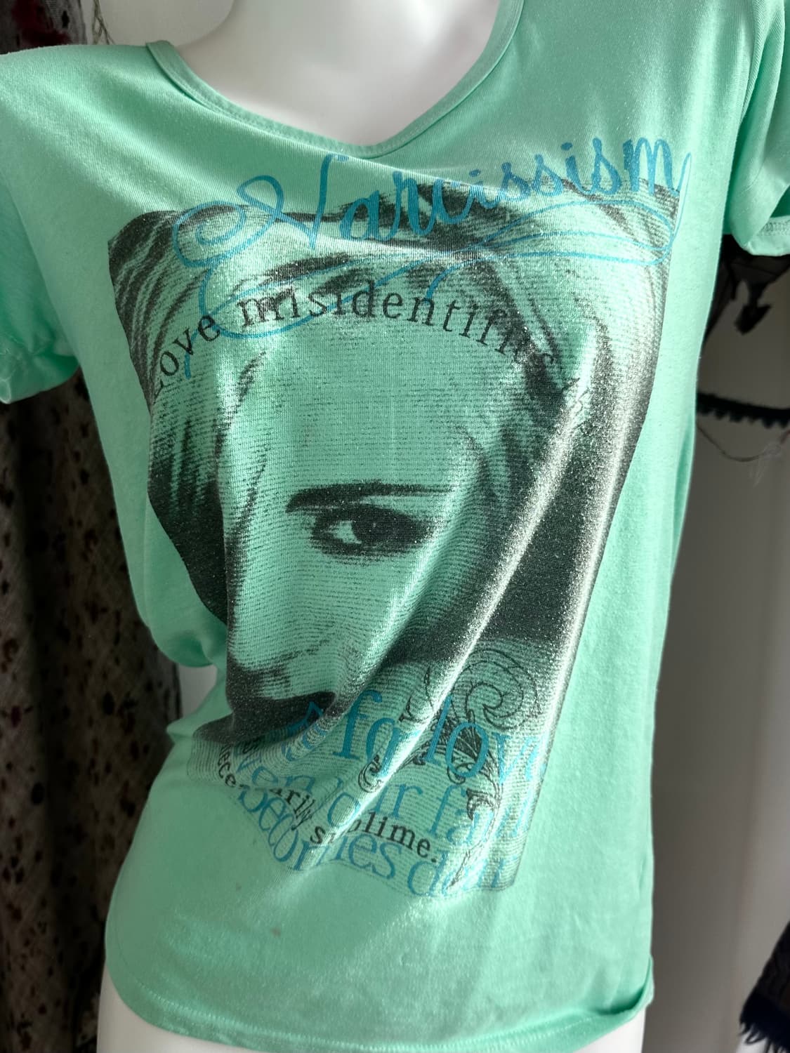 민트 뮤즈 프린팅 티 상품이미지4