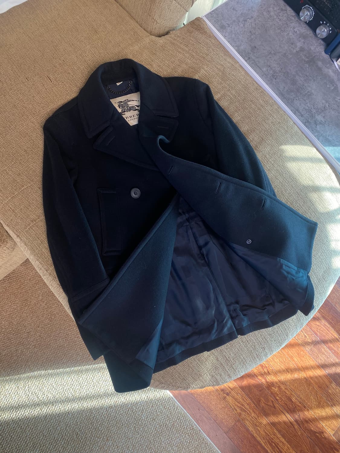 버버리 베이트슨(bateson) 캐시미어 더블 피코트 상품이미지6