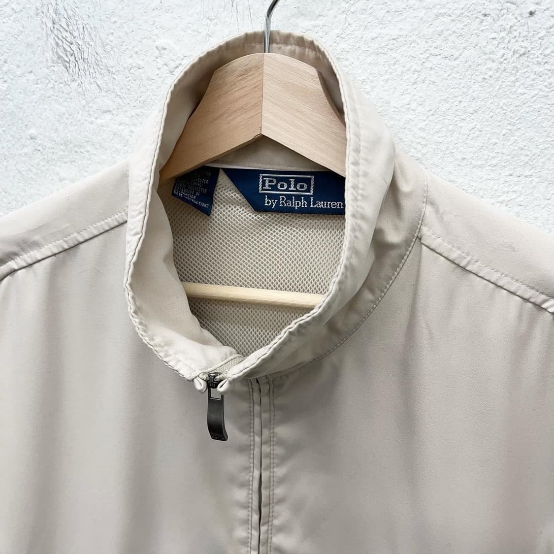 폴로 랄프로렌 아이보리 폴리쉘 풀오버 아노락 상품이미지5