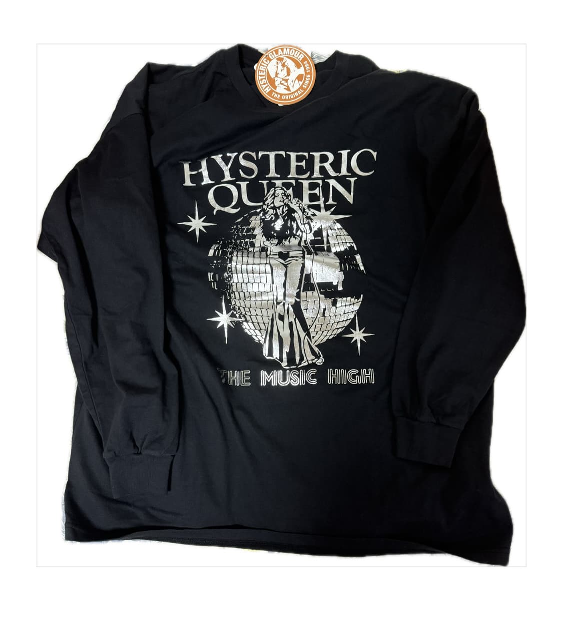 히스테릭글래머 여성 롱슬리브 블랙 상품이미지1