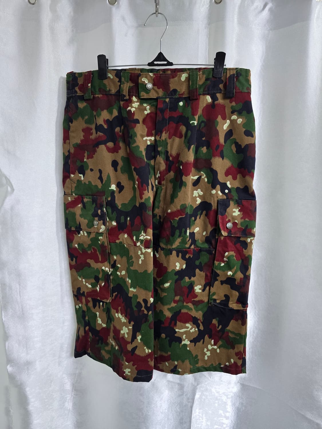 스위스군 카고 반바지 카모 밀리터리 반바지 (1658) 상품이미지1