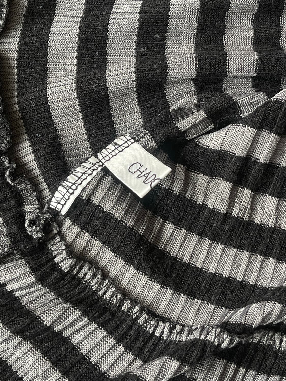 Stripe Flare Knit Top / Mini dress 상품이미지6