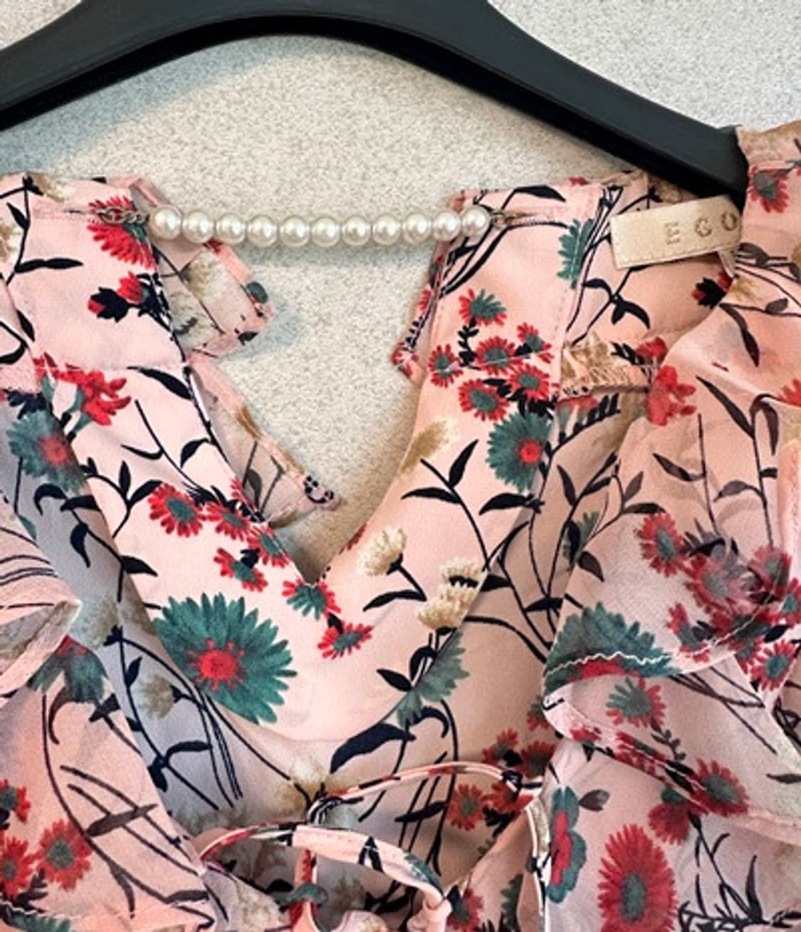 새) 에고이스트 진주 블라우스 상품이미지2