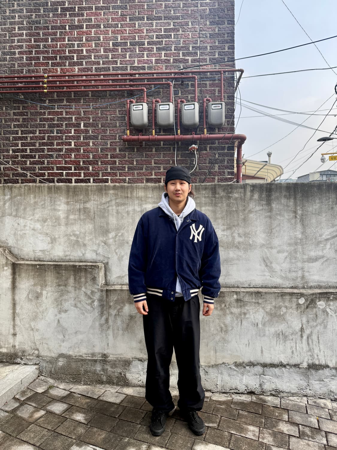 90s 뉴욕 양키즈 코듀로이 자켓 L(XL) 상품이미지3