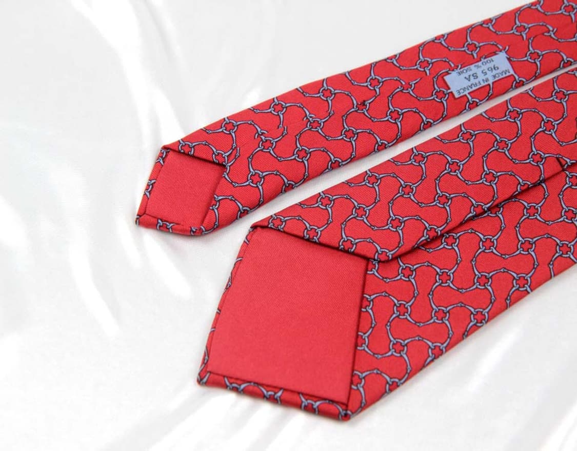 에르메스 7.8cm A등급 남자 명품 넥타이 상품이미지4