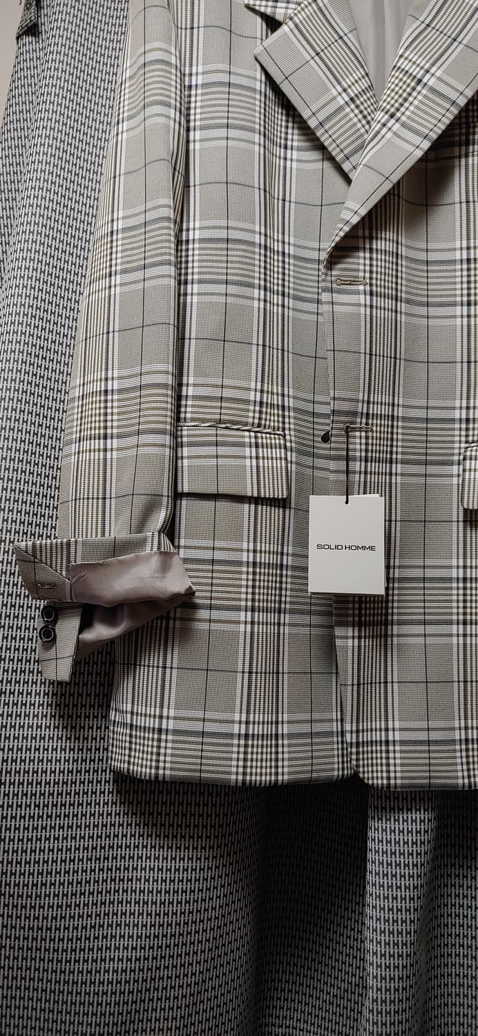 솔리드옴므 컬렉션 오버핏자켓  팝니다 상품이미지7