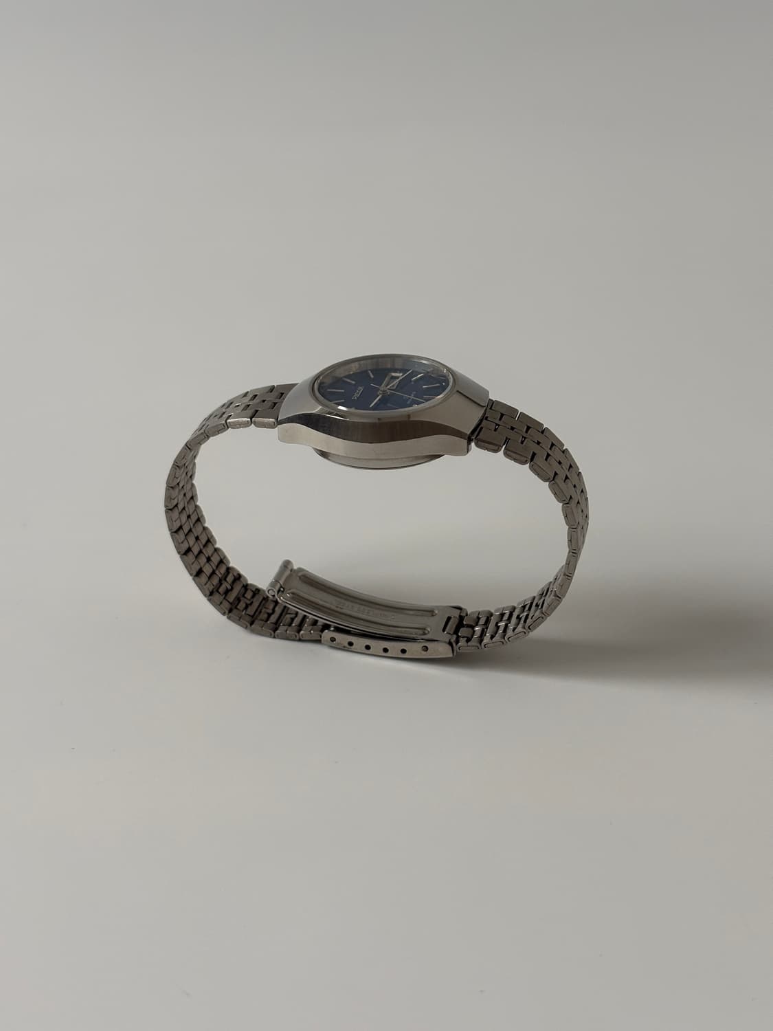 1980s Blue Dial Silver Ladies Riquartz 상품이미지6