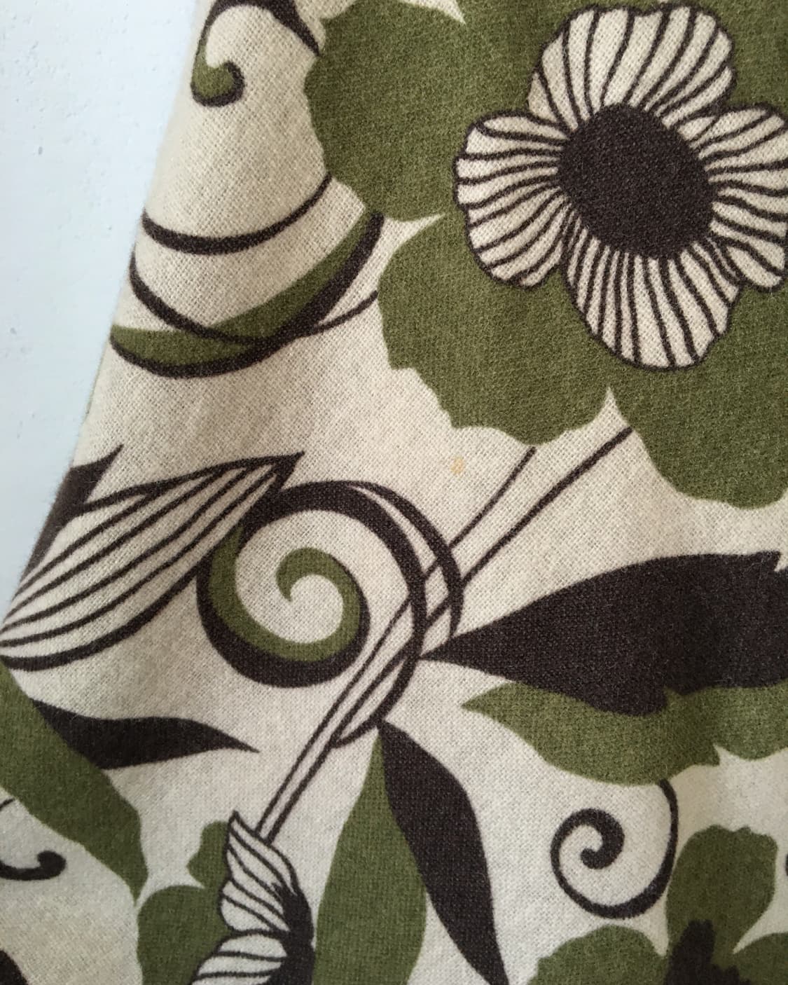 Pattern velour skirt 상품이미지4