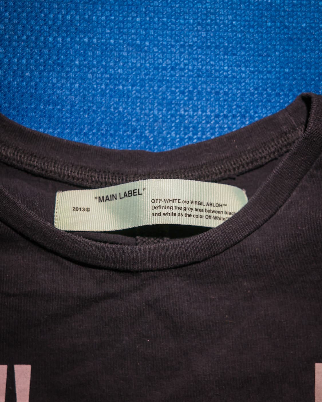 Off-White 썸머 블랙 반팔티 S(100-105) 상품이미지3