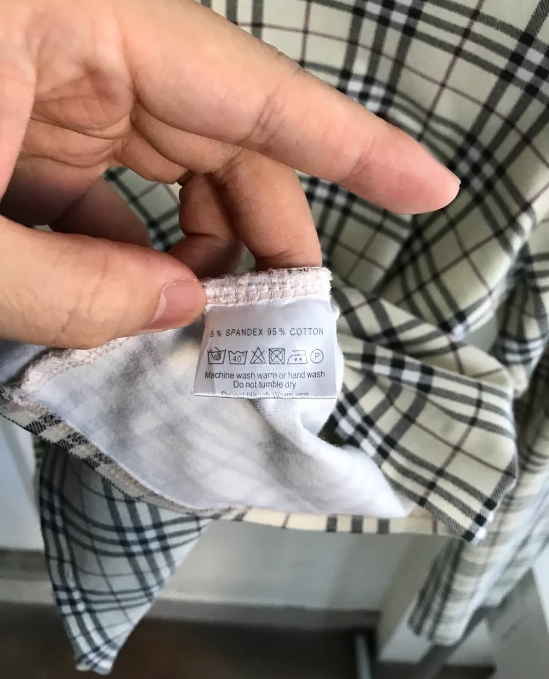 버버리 로고 노바체크 긴팔티 상품이미지5