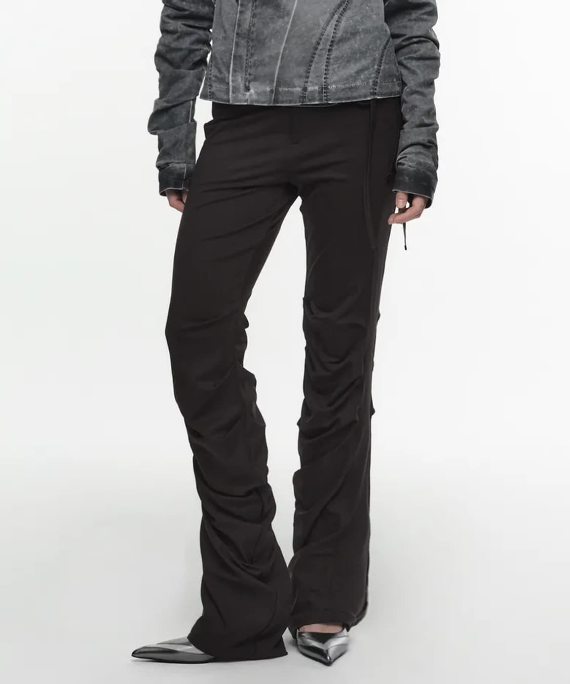 나체 드레이핑 져지 팬츠 상품이미지1