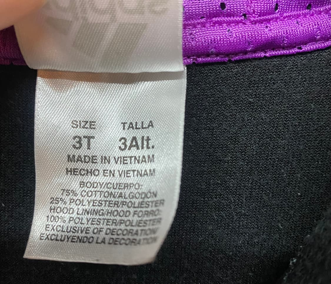 아디다스 키즈 벨벳 트레이닝복 세트 3T 상품이미지6