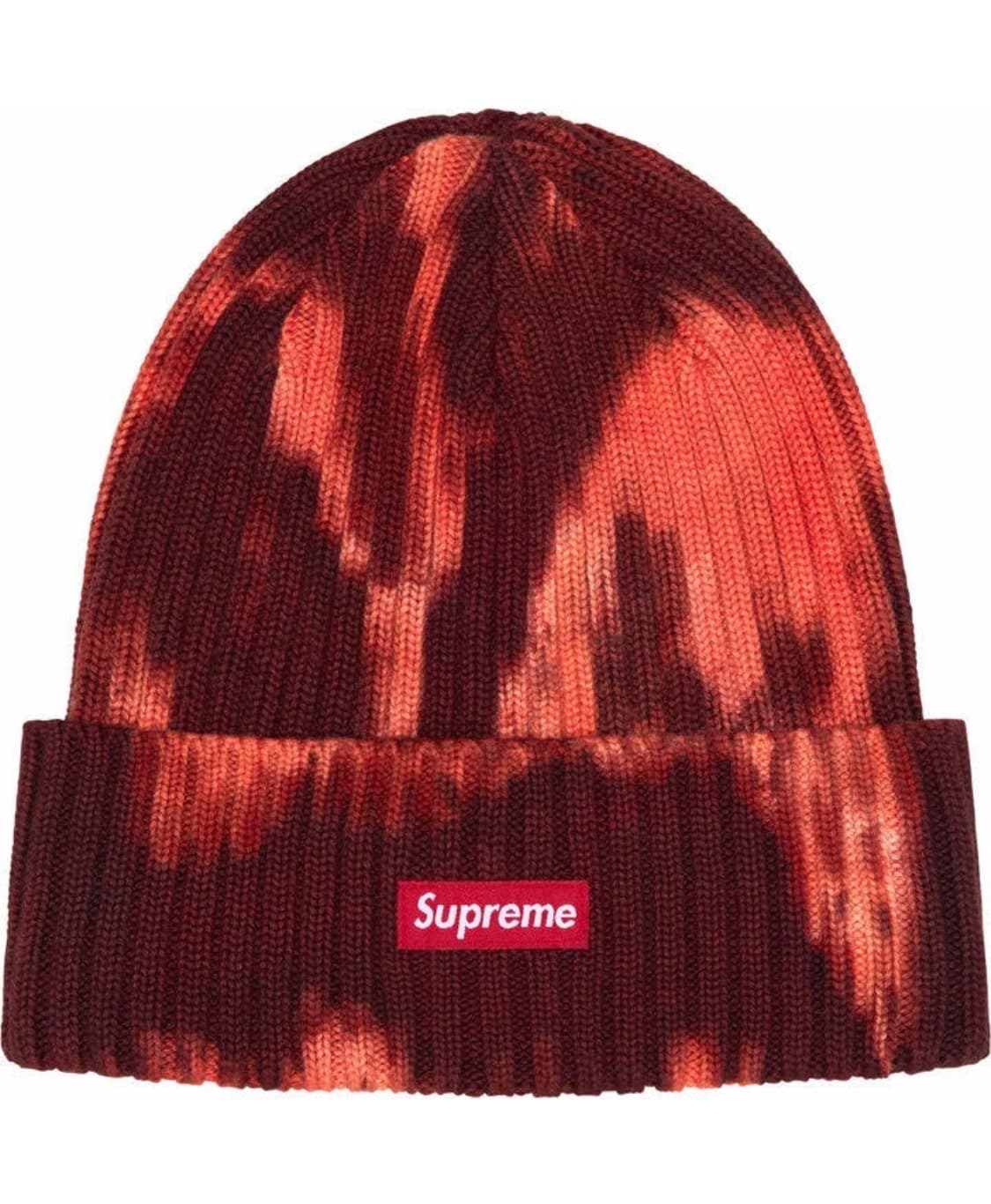 슈프림 오버다이드 비니 스플래터 레드-24ss 상품이미지1