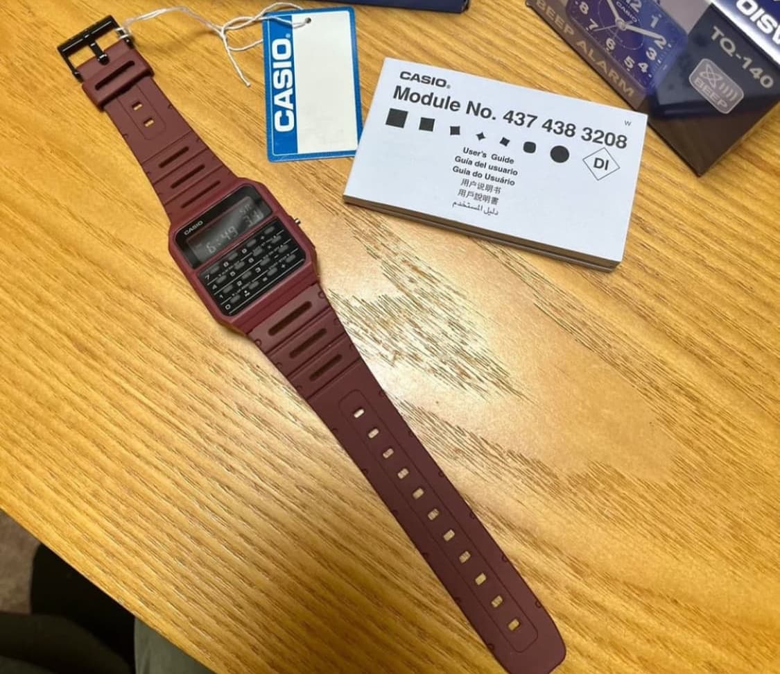 카시오 계산기시계 새상품 상품이미지3