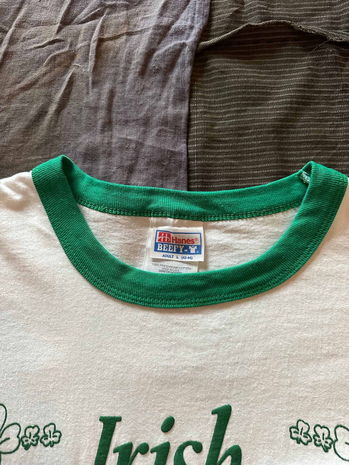 90s USA Hanes Vintage Ringer T Shirt 상품이미지6