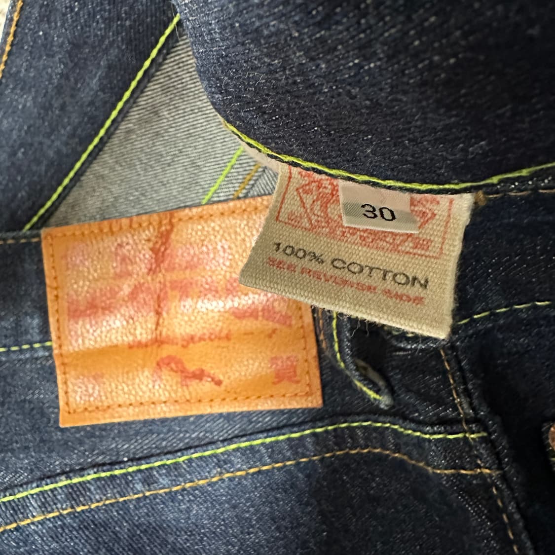 EVISU denim work pants jeans vintage 상품이미지4