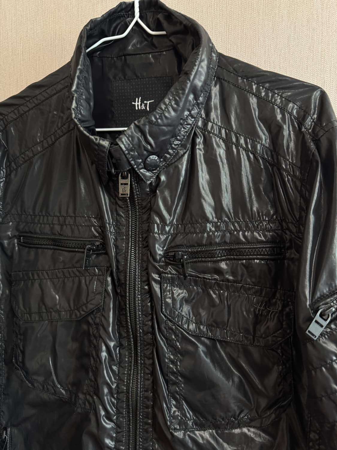 H&T Nylon Jacket 빈티지 나일론 자켓 L 상품이미지5