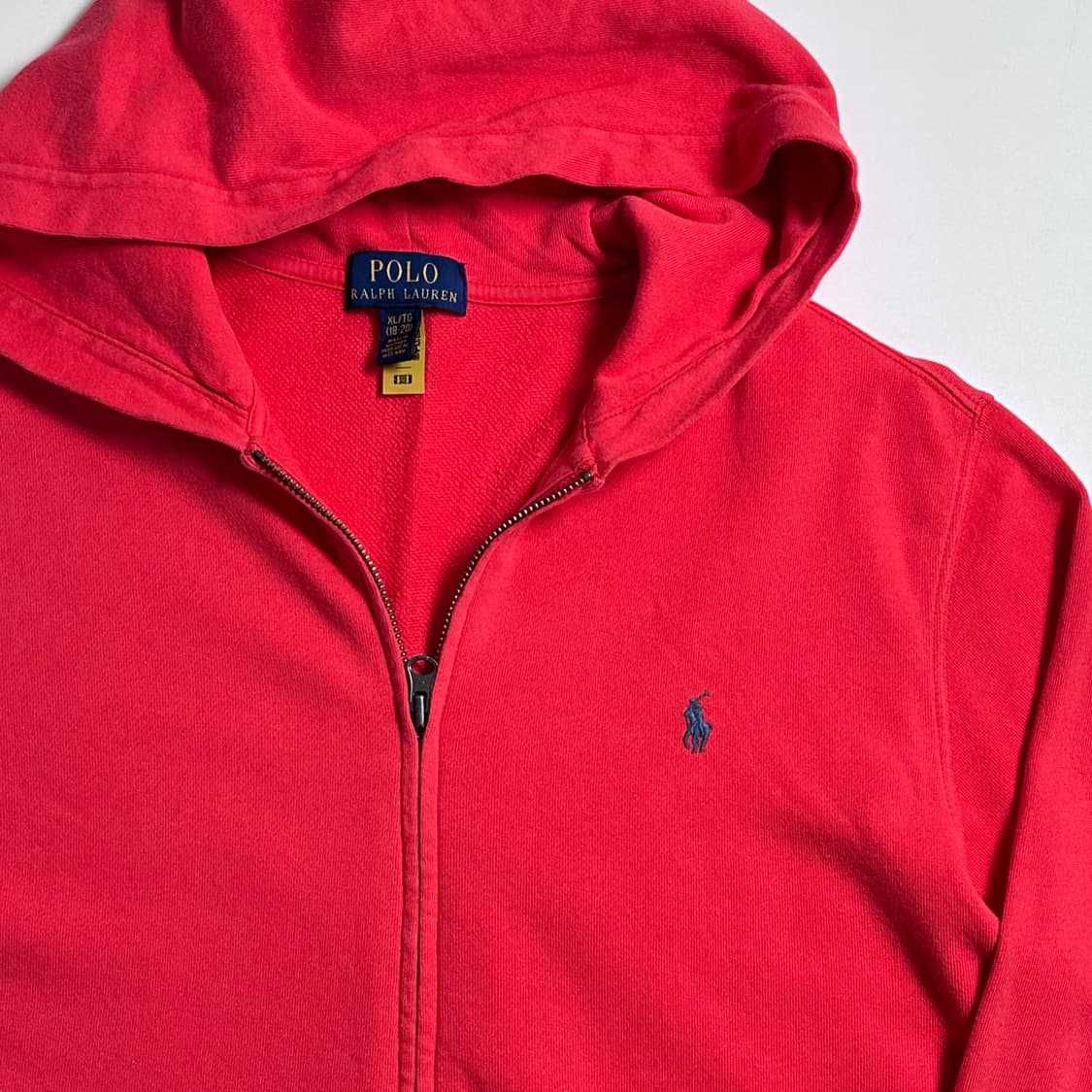 폴로 랄프로렌 보이즈 자몽 후드집업 상품이미지3