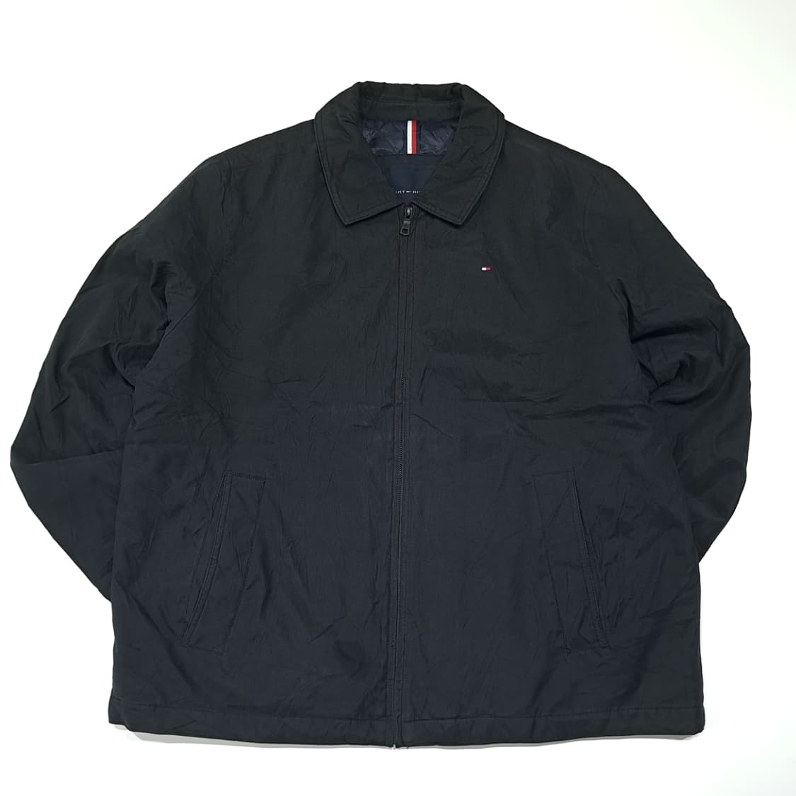 CL902 XL 타미힐피거 퀼팅 블랙 자켓 아우터 상품이미지1