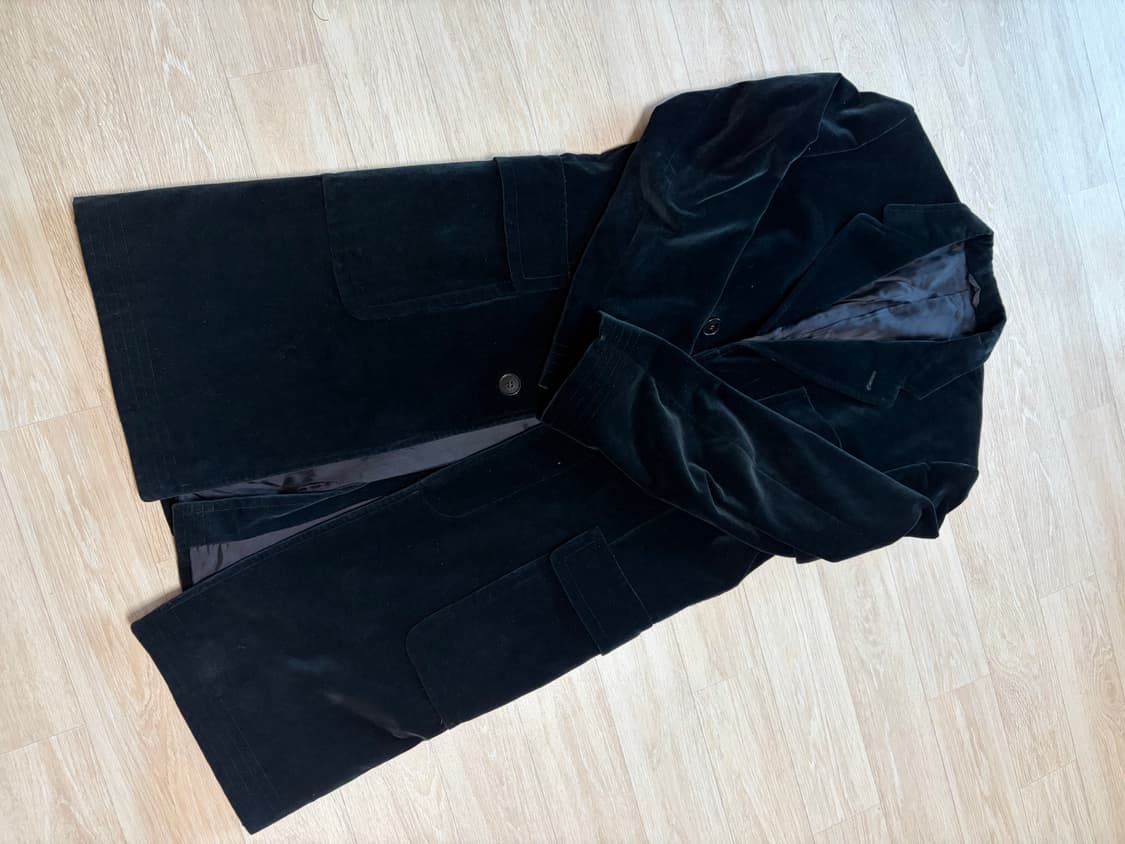 폴스미스 버진 울 100 스웨이드 코트 상품이미지1