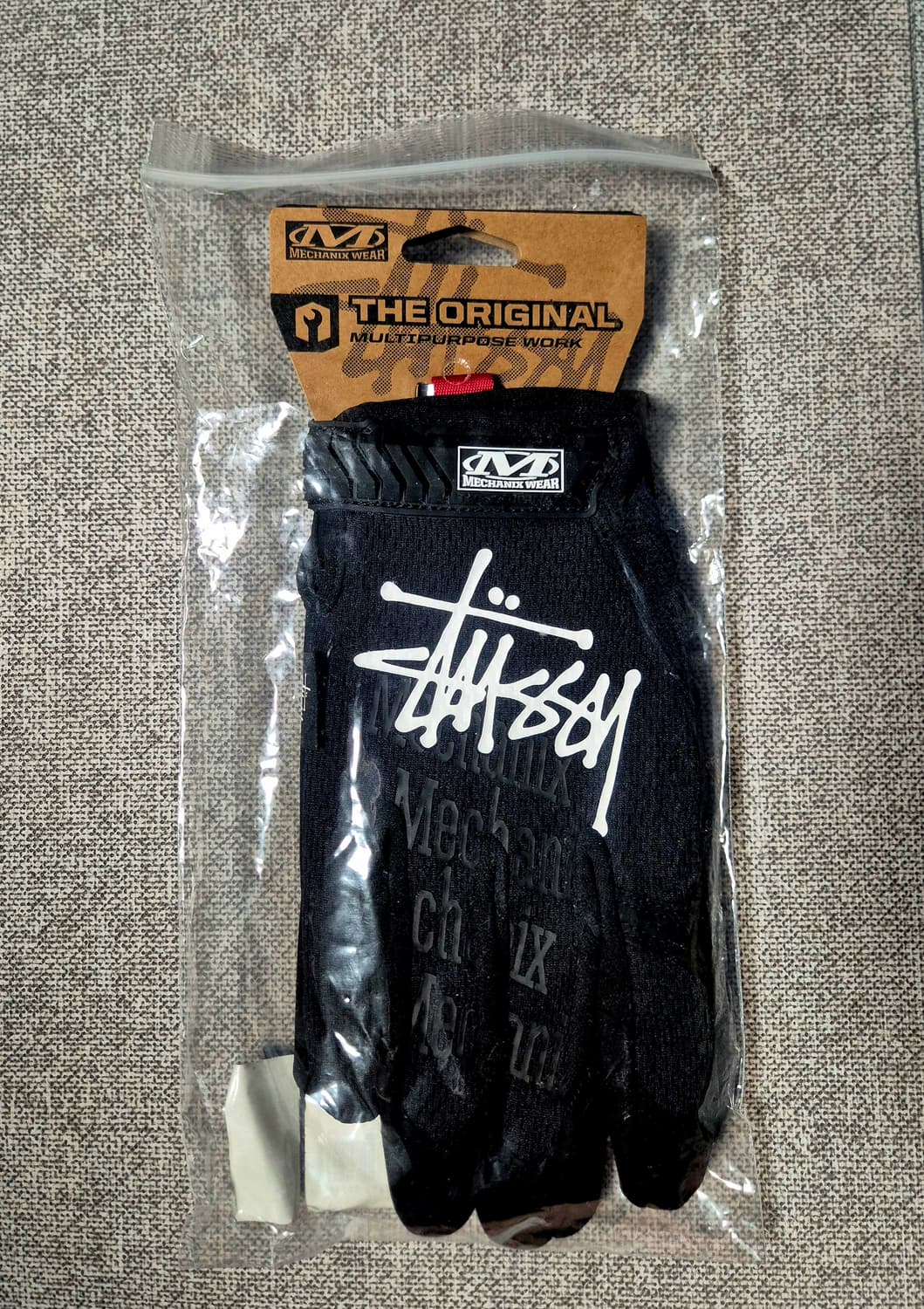 (New/L)스투시 메카닉스 글러브 블랙 상품이미지2