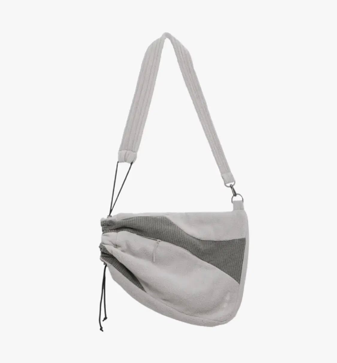 [os] 산산기어 플리스 크로스 백 그레이 상품이미지1