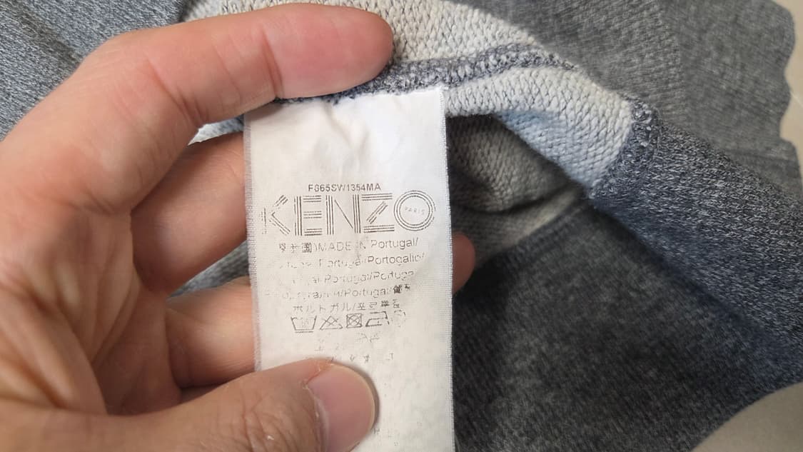 겐조 이니셜 로고  맨투맨  티셔츠 상품이미지5