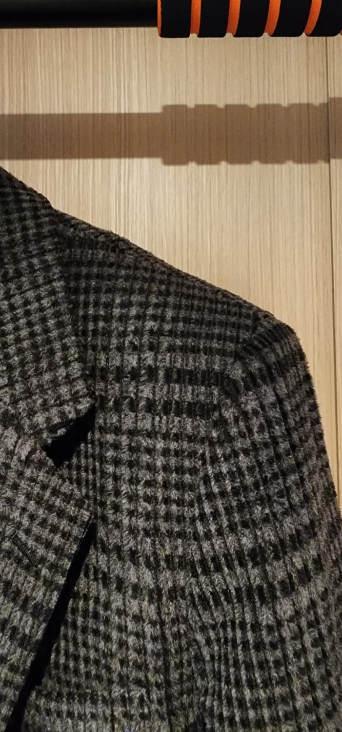 그레이/블랙 모직 자켓 M 상품이미지3