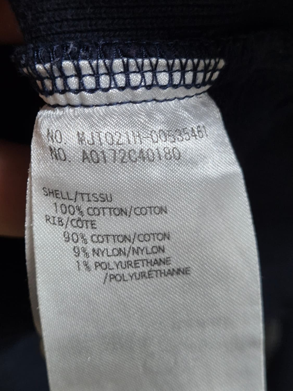 정품 톰브라운 맨투맨 2 네이비 상품이미지9