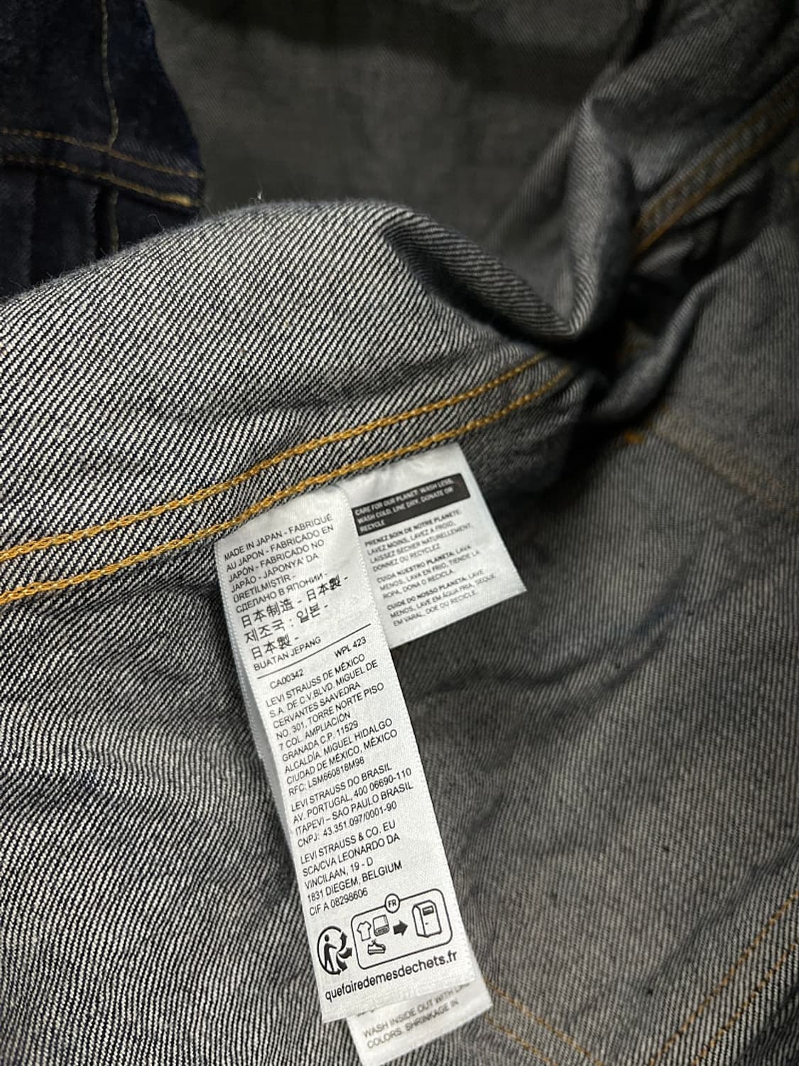 95) 리바이스 LCV 1953 데님자켓 상품이미지6