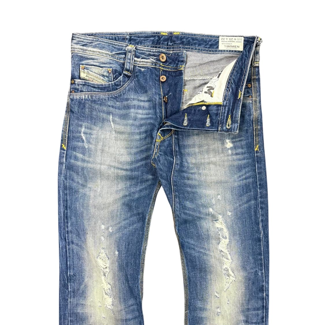 (33) 디젤 티멘 워싱 데미지 데님 팬츠 상품이미지4
