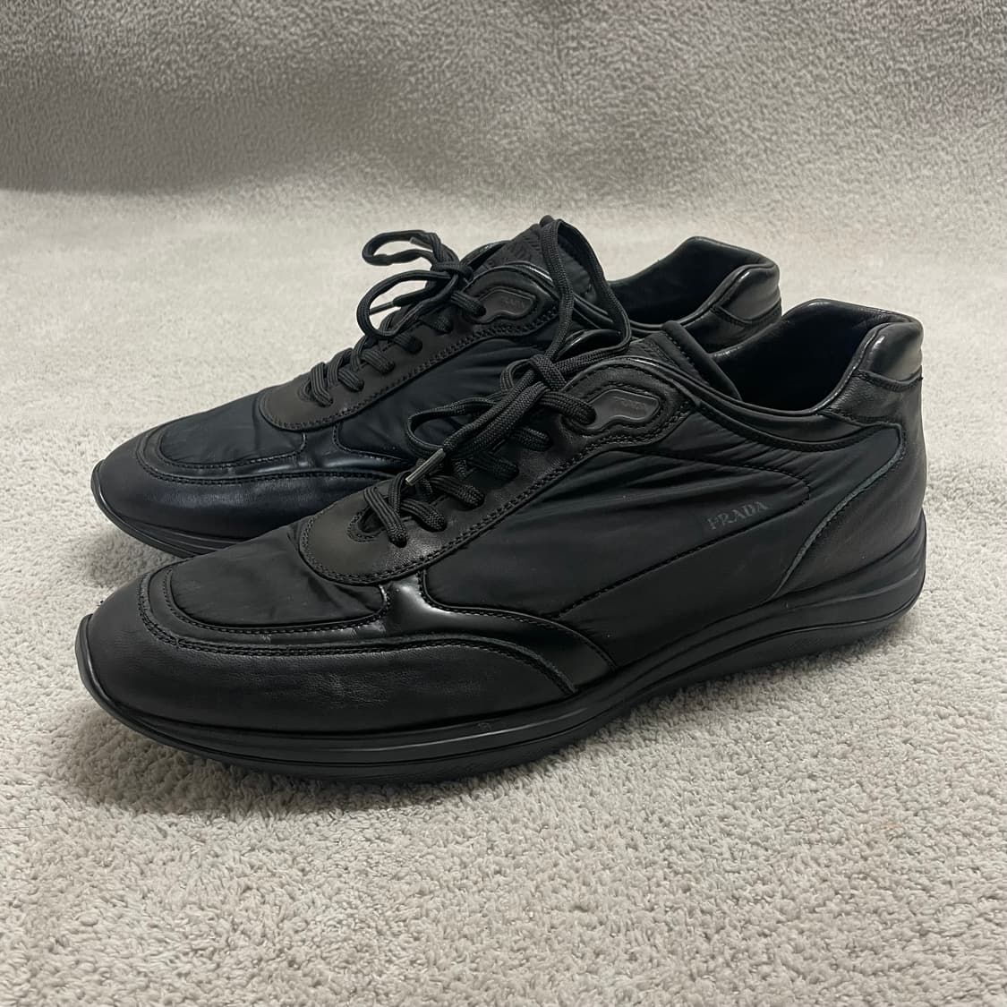 285~290) 프라다 스포츠 아카이브 나일론 스니커즈 블랙 상품이미지3