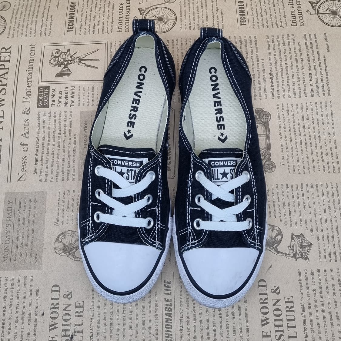 컨버스 발레레이스 여성 스니커즈 240 상품이미지2