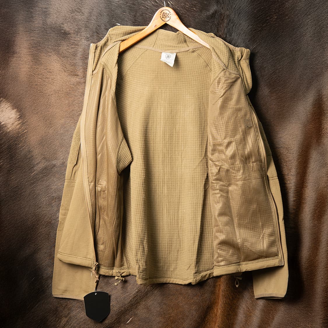 [L, XL] BAF 미해병 FROG GRID 와플 플리스 자켓  상품이미지8