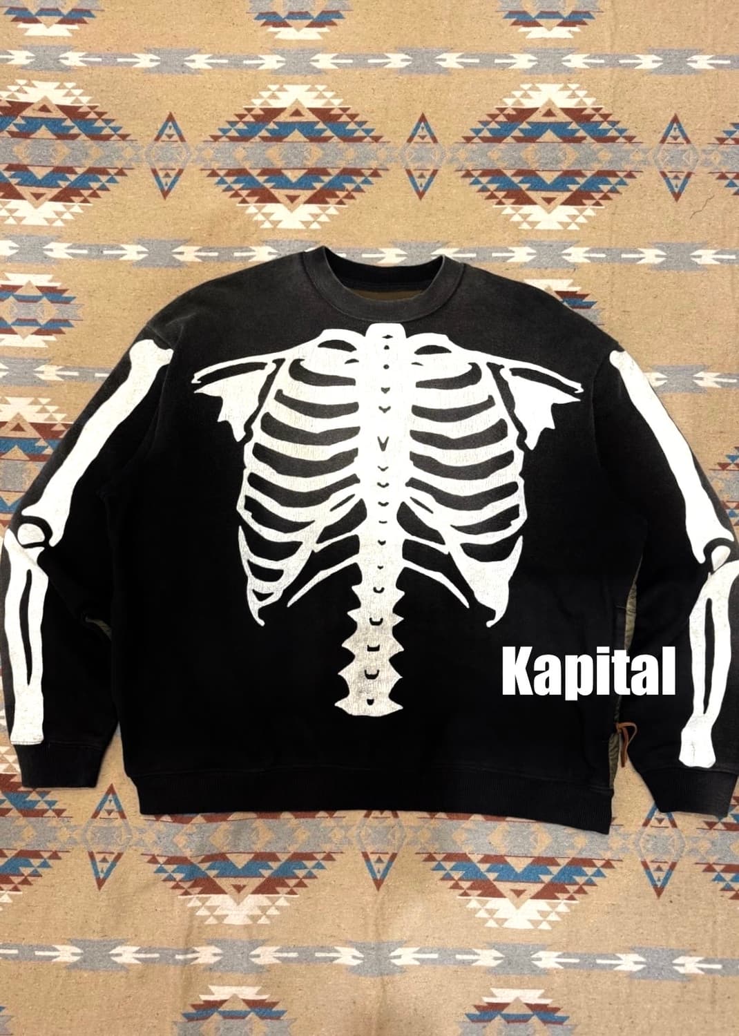 [3][L] 캐피탈 본 플리스 비바크 빅 스웻셔츠 상품이미지1