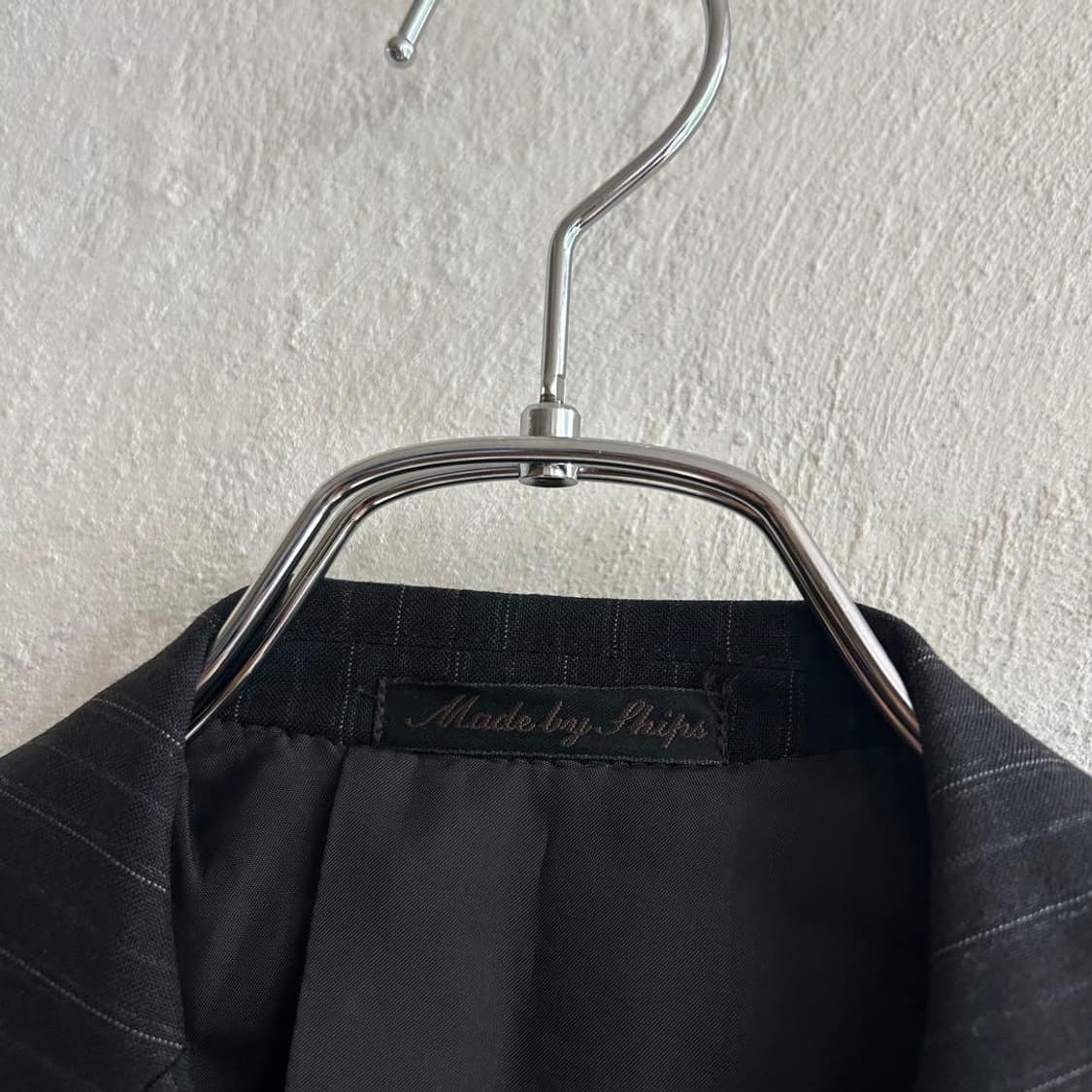 폭스 브라더스 X 쉽스 블랙 스트라이프 자켓 상품이미지4