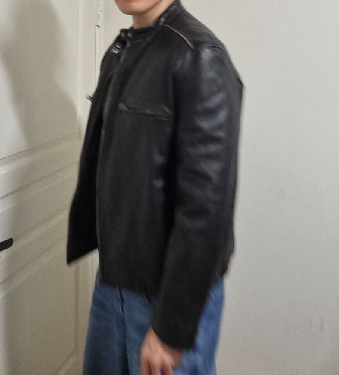 리바이스 리얼레더 바이크 자켓 상품이미지5