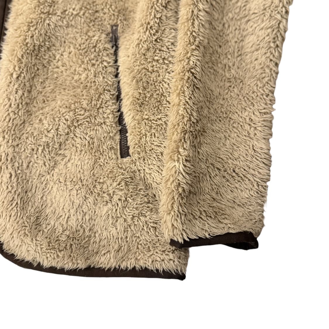 X-GIRL 엑스걸 플리스 후드 자켓 베이지 상품이미지6