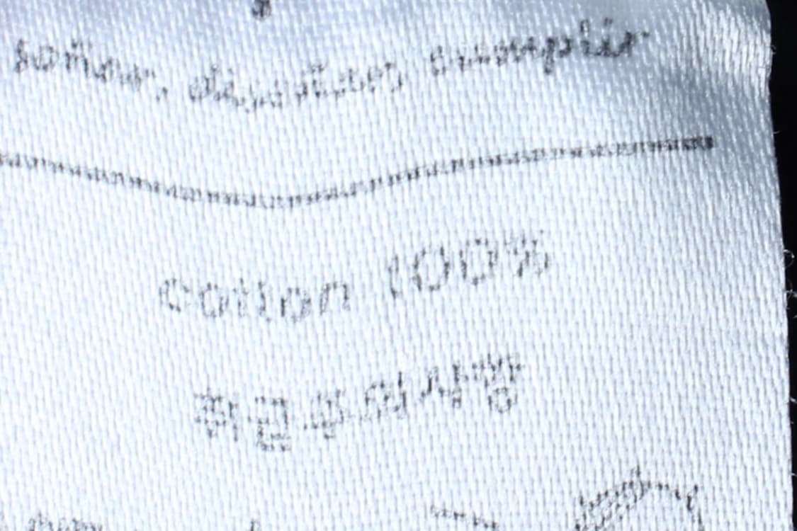 (L-XL) 꼼파뇨 반팔 티셔츠 레터링 블랙 올드스쿨-H32554 상품이미지7