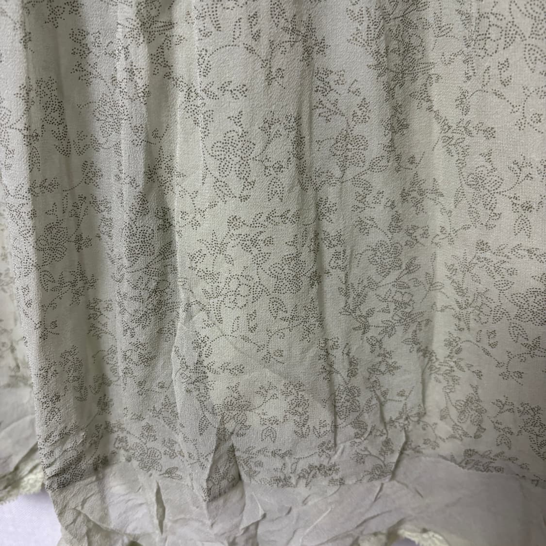 빈티지 플로럴 레이스 원피스 그린 모리걸 레이어드 백예린 상품이미지2