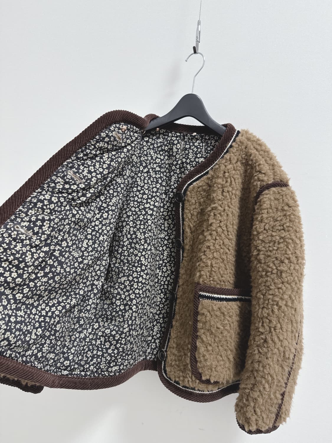 비이커 시어링 브라운 자켓  상품이미지3