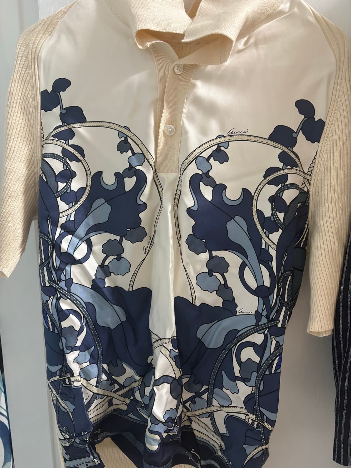 구찌 캐시미어 실크 셔츠 상품이미지2