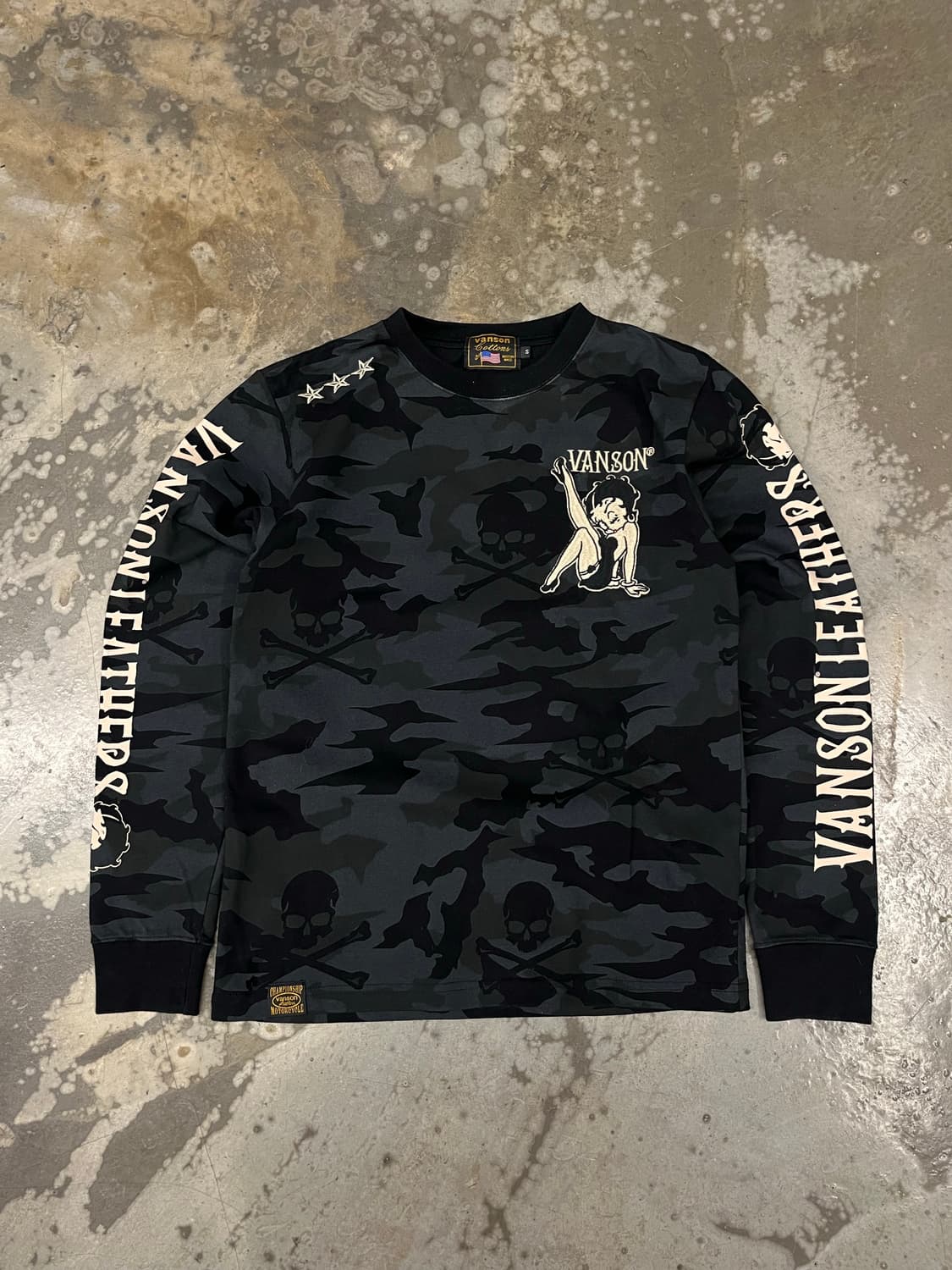 밴슨레더 베티붑 카모롱슬리브 S 상품이미지1