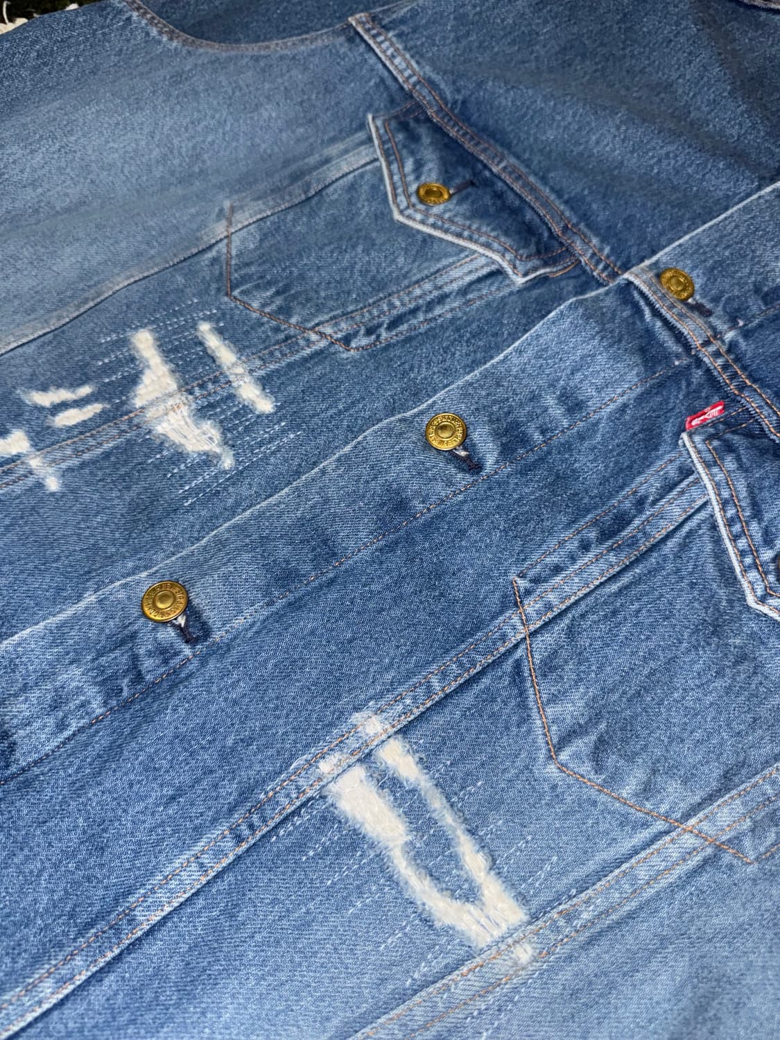 [XXL] KITH 키스 X 리바이스 18FW 콜라보 트러커 자켓 상품이미지6