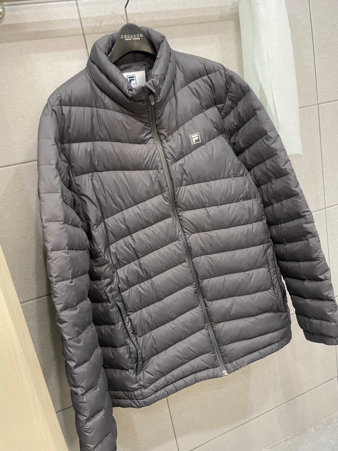 휠라 FILA 구스다운 경량 패딩 110 사이즈 상품이미지1