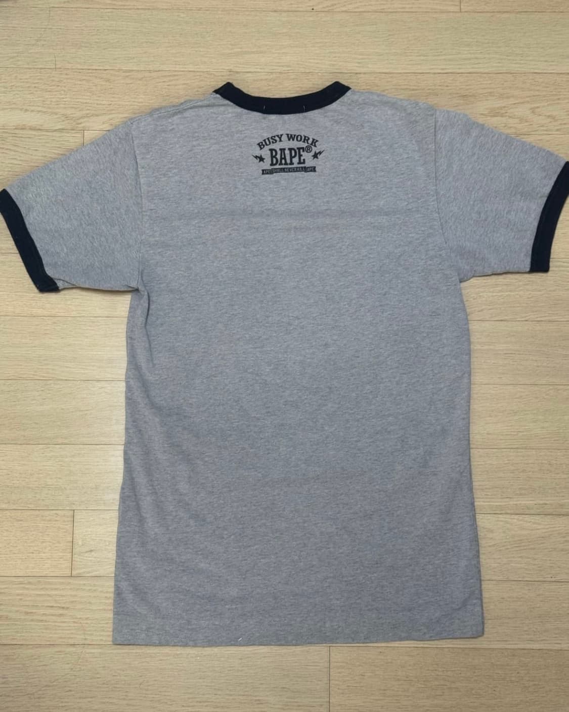 A Bathing Ape 에이프 90년대 반팔 링거 티셔츠 상품이미지2