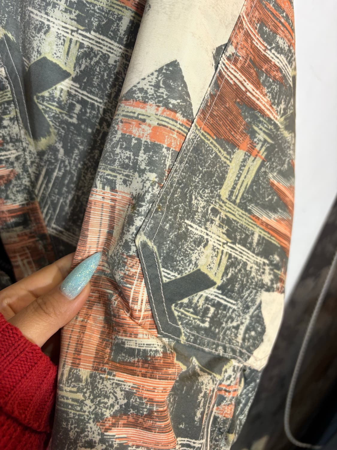 퀵실버 패턴 점퍼 상품이미지9