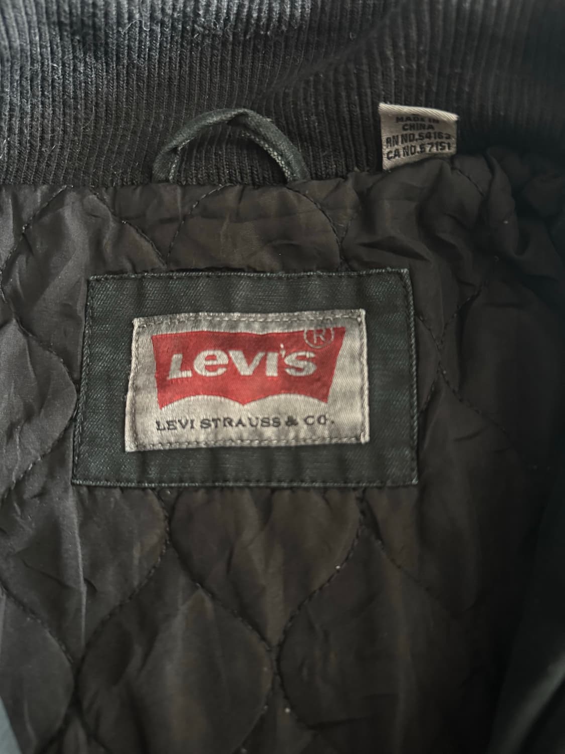 리바이스 데저트 트리커 자켓 블랙 상품이미지3